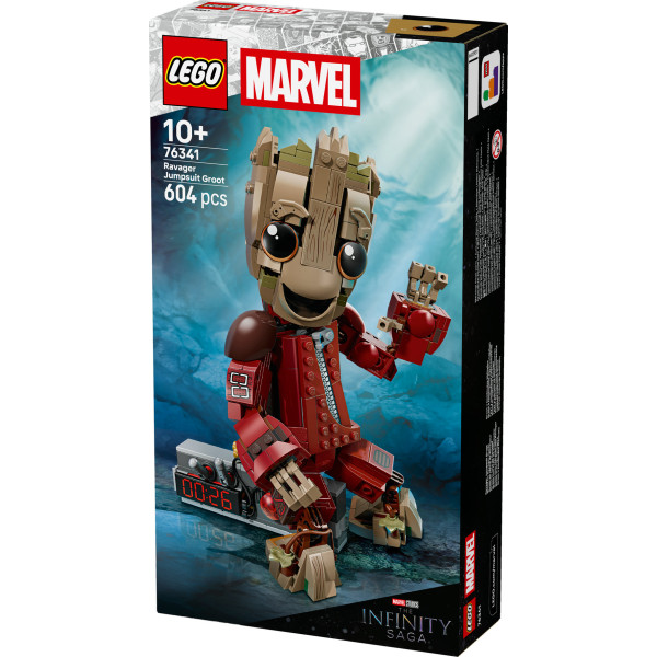 Фото - Конструктор LEGO Super Heroes Marvel Грут в комбинезоне Опустошителей (76341)