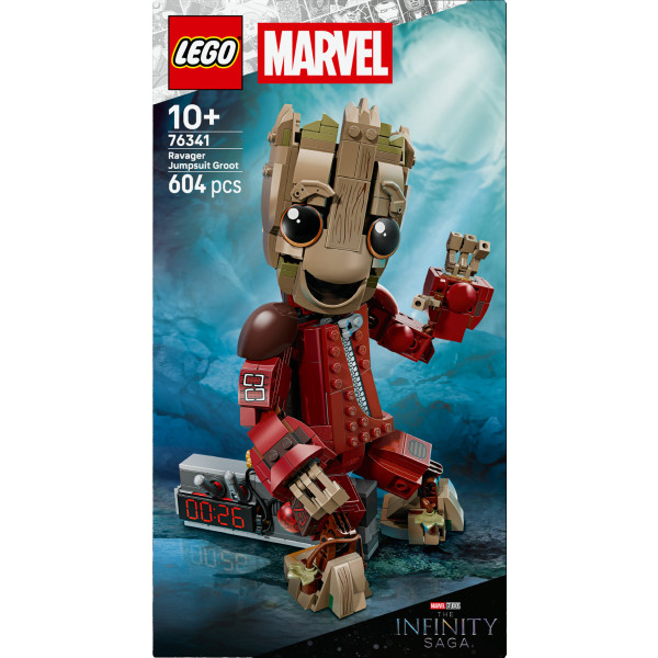 Фото - Конструктор LEGO Super Heroes Marvel Грут в комбинезоне Опустошителей (76341)