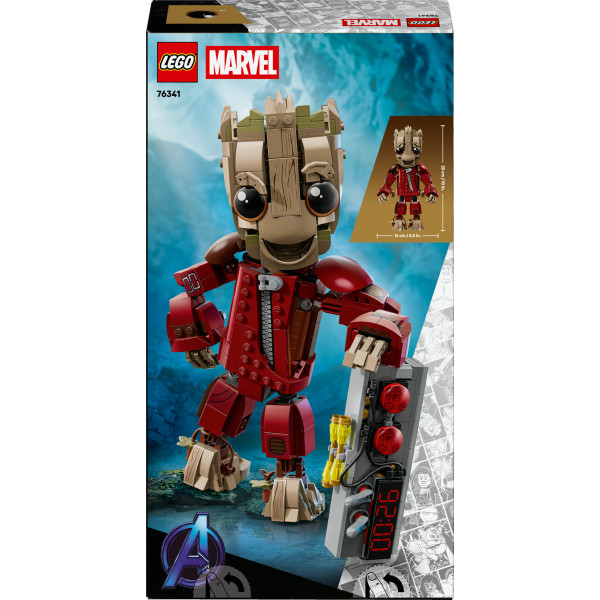 Фото - Конструктор LEGO Super Heroes Marvel Грут в комбинезоне Опустошителей (76341)
