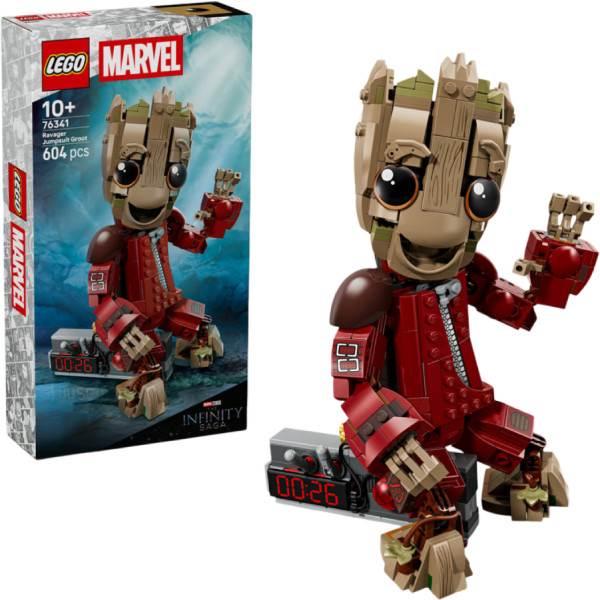 Фото - Конструктор LEGO Super Heroes Marvel Грут в комбинезоне Опустошителей (76341)