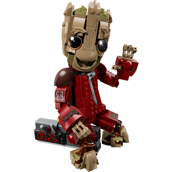 Фото - Конструктор LEGO Super Heroes Marvel Грут в комбинезоне Опустошителей (76341)