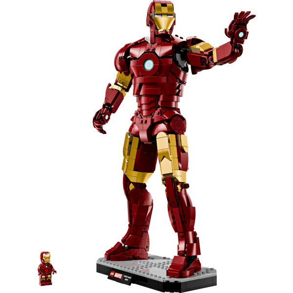 Фото - Конструктор LEGO Super Heroes Marvel Железный человек в броне Mark 3. Коллекционный набор (76344)