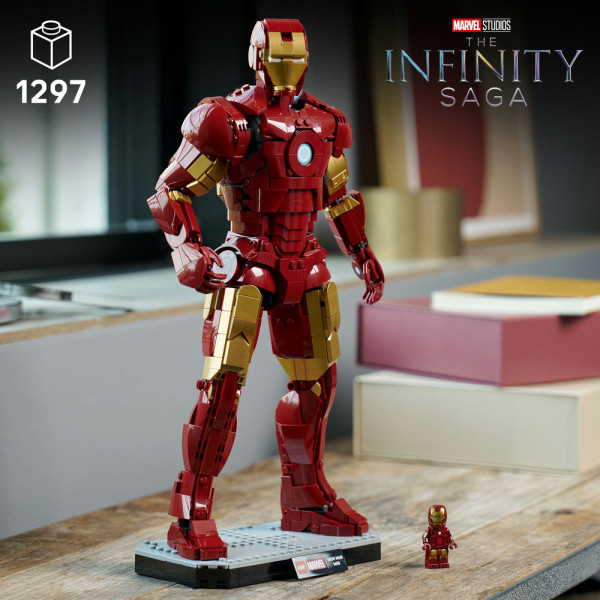 Фото - Конструктор LEGO Super Heroes Marvel Железный человек в броне Mark 3. Коллекционный набор (76344)