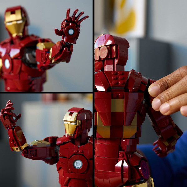 Фото - Конструктор LEGO Super Heroes Marvel Железный человек в броне Mark 3. Коллекционный набор (76344)