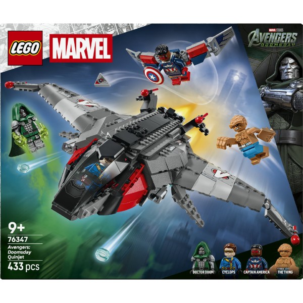 Фото - Конструктор LEGO Super Heroes «Мстители: Судный день». Квинджет (76347)