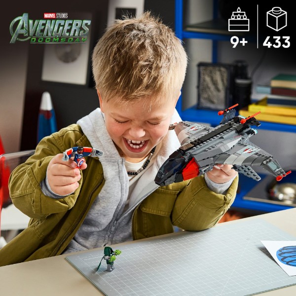 Фото - Конструктор LEGO Super Heroes «Мстители: Судный день». Квинджет (76347)