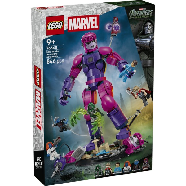 Фото - Конструктор LEGO Super Heroes Легендарная битва: «Мстители: Судный день» (76348)