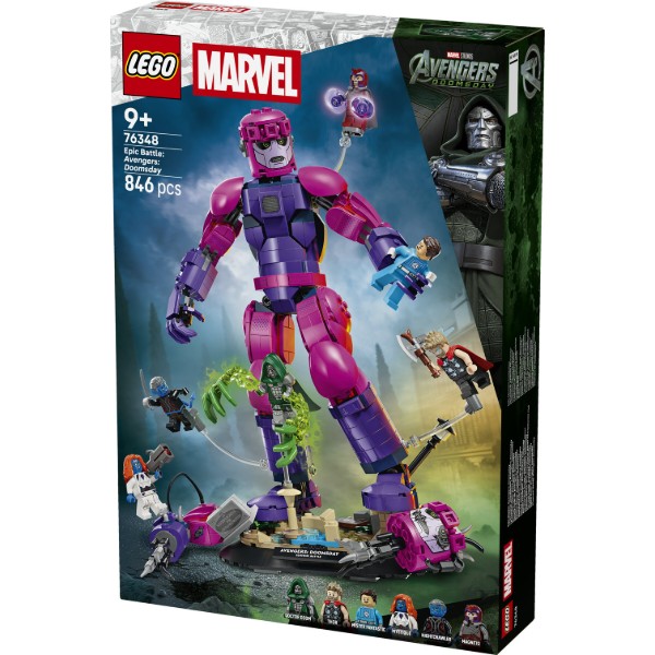 Фото - Конструктор LEGO Super Heroes Легендарная битва: «Мстители: Судный день» (76348)