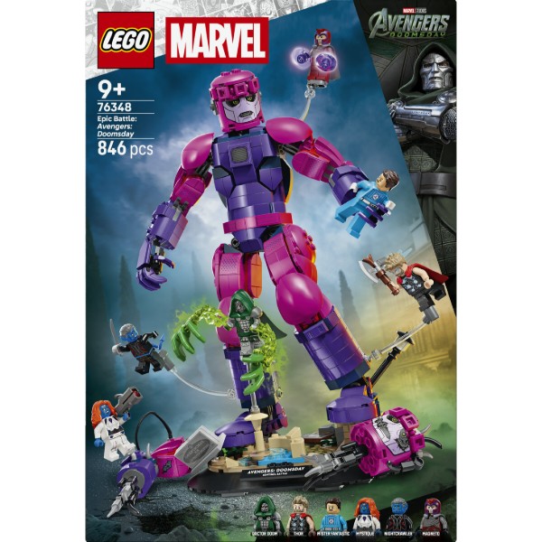 Фото - Конструктор LEGO Super Heroes Легендарная битва: «Мстители: Судный день» (76348)