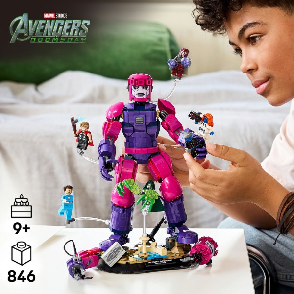Фото - Конструктор LEGO Super Heroes Легендарная битва: «Мстители: Судный день» (76348)