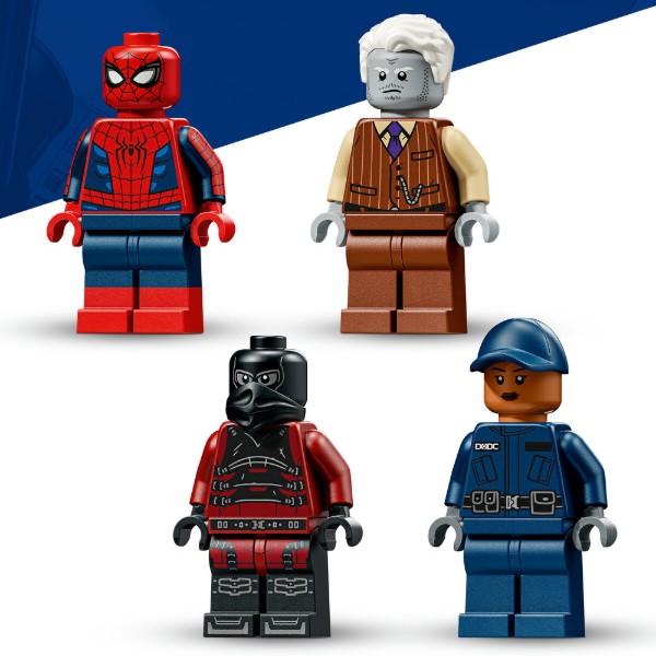 Фото - Конструктор LEGO Super Heroes Marvel Погоня Человека-паука за машиной преступников (76349)