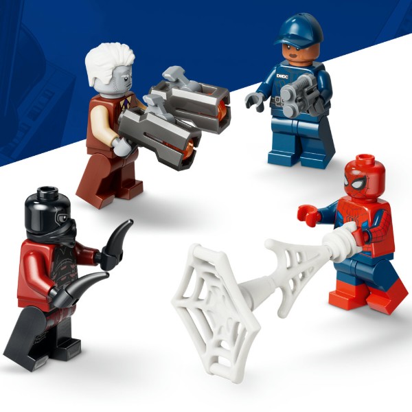 Фото - Конструктор LEGO Super Heroes Marvel Погоня Человека-паука за машиной преступников (76349)