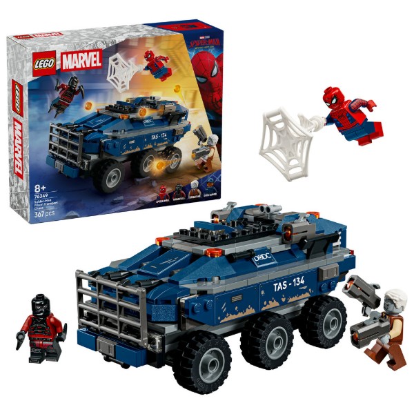 Фото - Конструктор LEGO Super Heroes Marvel Погоня Человека-паука за машиной преступников (76349)