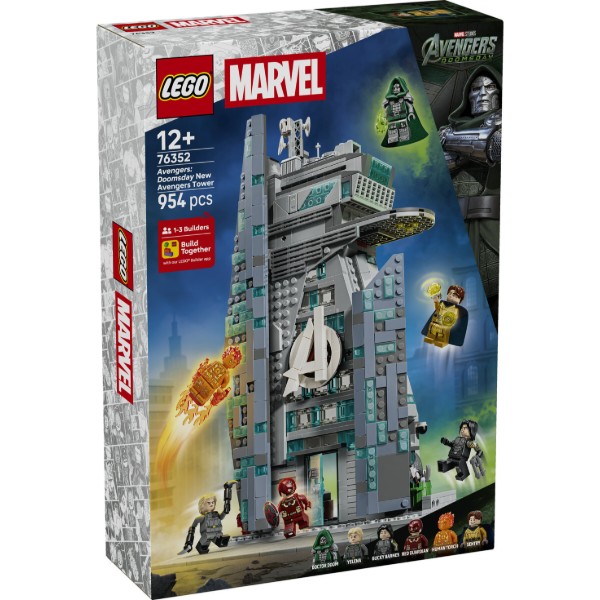 Фото - Конструктор LEGO Super Heroes «Мстители: Судный день». Новая Башня Мстителей (76352)