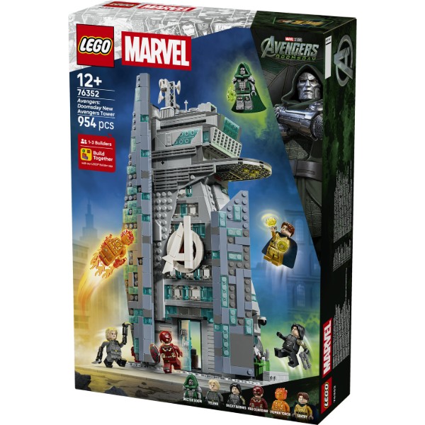 Фото - Конструктор LEGO Super Heroes «Мстители: Судный день». Новая Башня Мстителей (76352)
