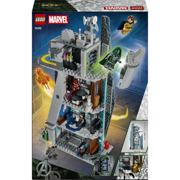Фото - Конструктор LEGO Super Heroes «Мстители: Судный день». Новая Башня Мстителей (76352)