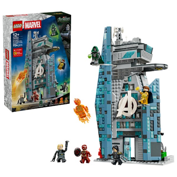 Фото - Конструктор LEGO Super Heroes «Мстители: Судный день». Новая Башня Мстителей (76352)