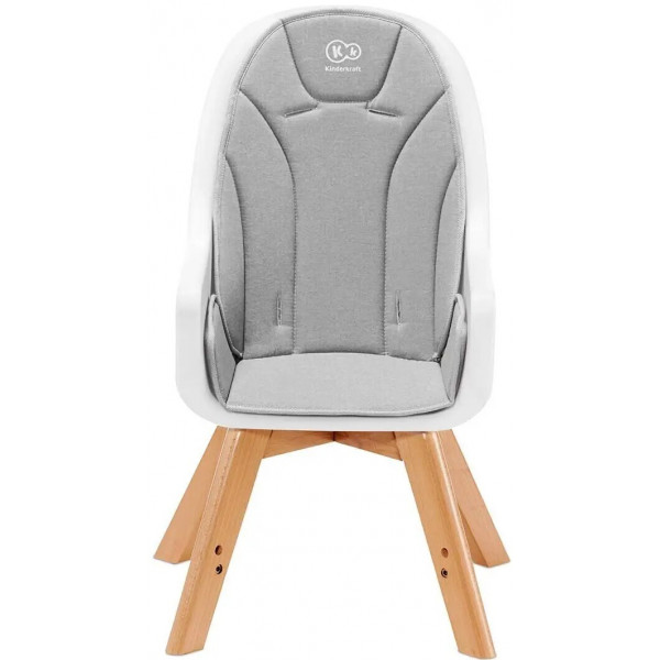 Фото - Стільчик для годування класичний Kinderkraft Tixi Gray (KKKTIXIGRY0000)