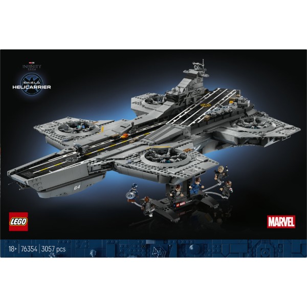 Фото - Конструктор LEGO  Super Heroes Marvel Гелікеріер Щ.И.Т. (76354)