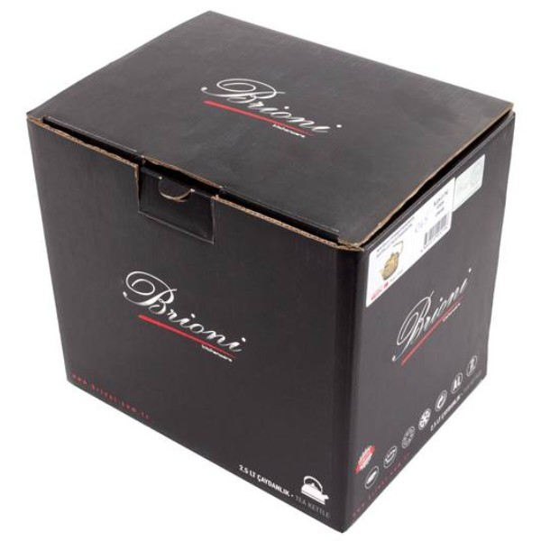 Фото - Чайник металевий Brioni Selection Cream 2,5 л (764-065)