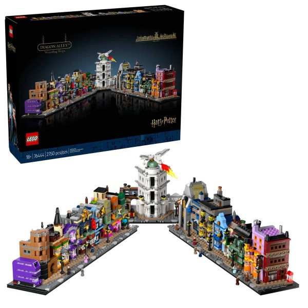Фото - Конструктор LEGO Harry Potter Аллея Диагон. Колдовские магазины (76444) Фото - Конструктор LEGO Harry Potter Аллея Диагон. Колдовские магазины (76444)