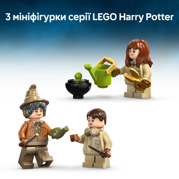 Фото - Конструктор LEGO Harry Potter Замок Гогвортс: урок гербології (76445)