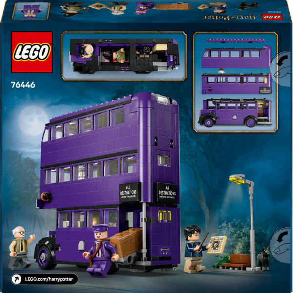 Фото - Конструктор LEGO Harry Potter Пригоди на Лицарському автобусі (76446)