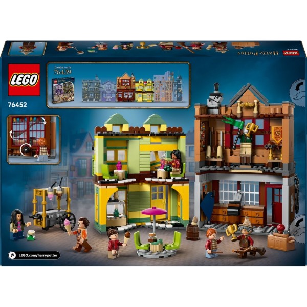 Фото - Конструктор LEGO Harry Potter Якісні товари для квідичу і кафе з морозивом (76452)