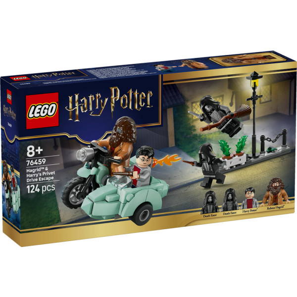 Фото - Конструктор LEGO Harry Potter TM Хагрид и Гарри: Побег с Тисовой улицы (76459)