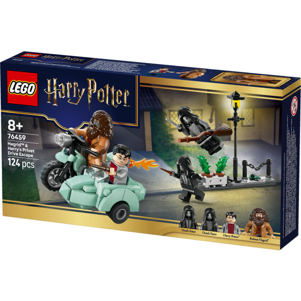 Фото - Конструктор LEGO Harry Potter TM Хагрид и Гарри: Побег с Тисовой улицы (76459)