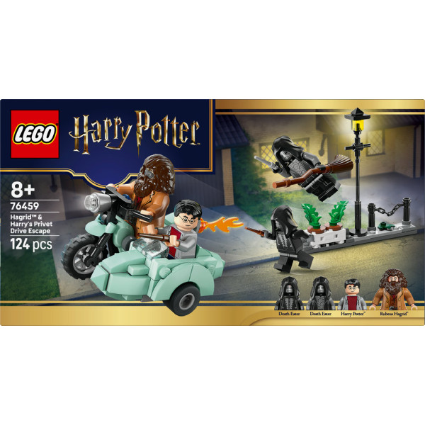 Фото - Конструктор LEGO Harry Potter TM Хагрид и Гарри: Побег с Тисовой улицы (76459)