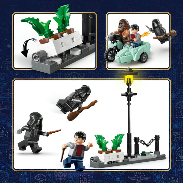 Фото - Конструктор LEGO Harry Potter TM Хагрид и Гарри: Побег с Тисовой улицы (76459)