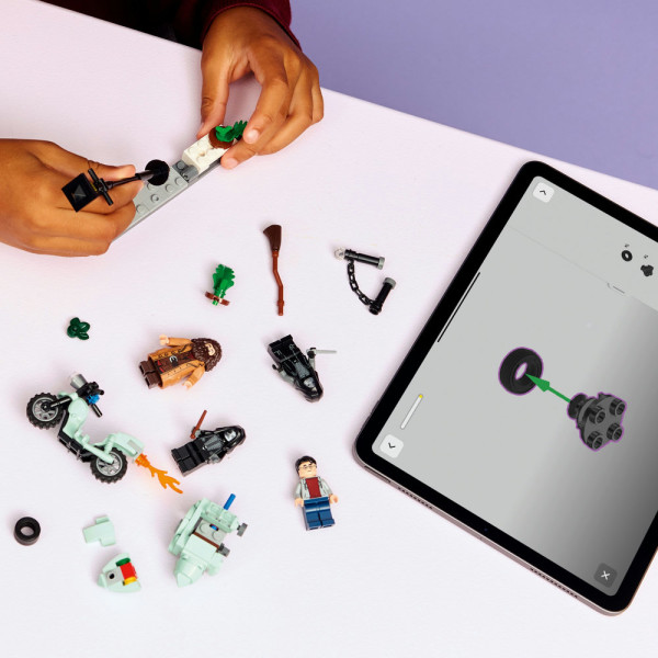 Фото - Конструктор LEGO Harry Potter TM Хагрид и Гарри: Побег с Тисовой улицы (76459)