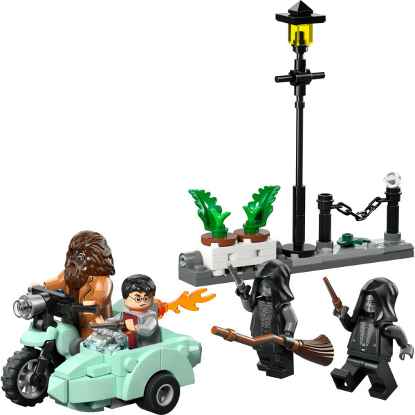Фото - Конструктор LEGO Harry Potter TM Хагрид и Гарри: Побег с Тисовой улицы (76459)