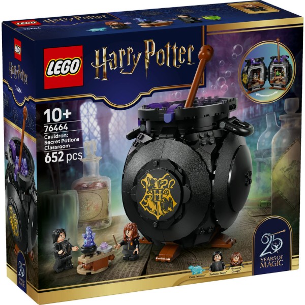 Фото - Конструктор LEGO  Harry Potter TM Котел: Таємний клас зіллєваріння (76464)