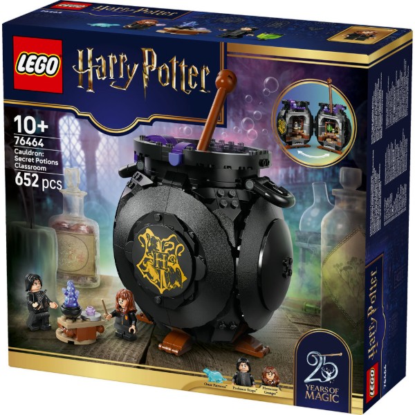 Фото - Конструктор LEGO  Harry Potter TM Котел: Таємний клас зіллєваріння (76464)