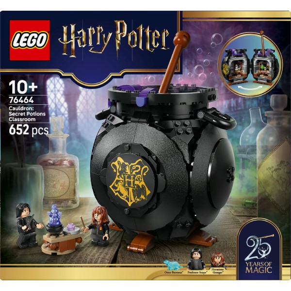 Фото - Конструктор LEGO  Harry Potter TM Котел: Таємний клас зіллєваріння (76464)