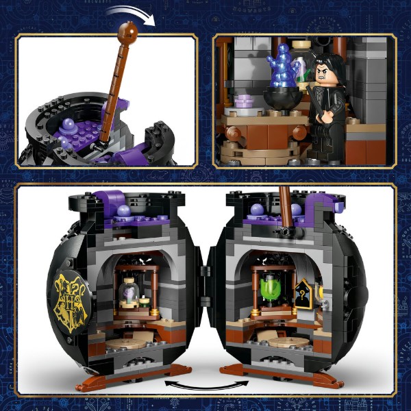 Фото - Конструктор LEGO  Harry Potter TM Котел: Таємний клас зіллєваріння (76464)
