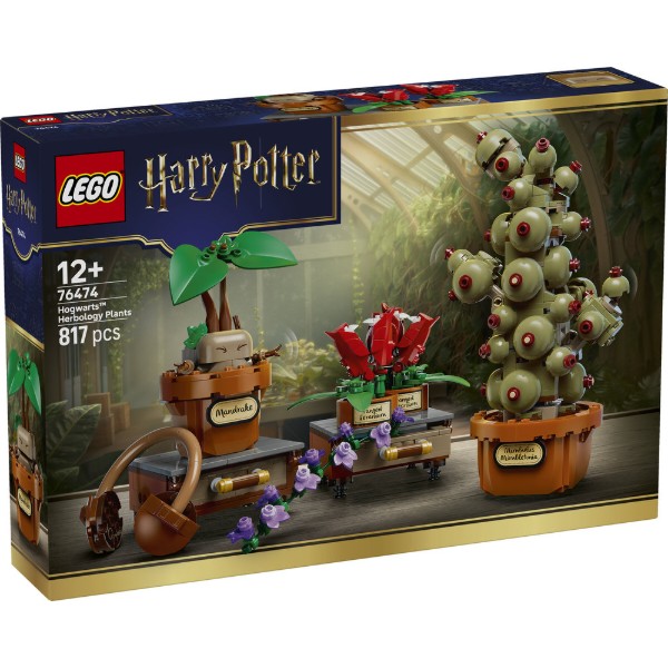 Фото - Конструктор LEGO  Harry Potter™ Рослини з курсу гербології в Гоґвортсі (76474)