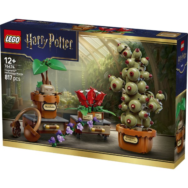 Фото - Конструктор LEGO  Harry Potter™ Рослини з курсу гербології в Гоґвортсі (76474)