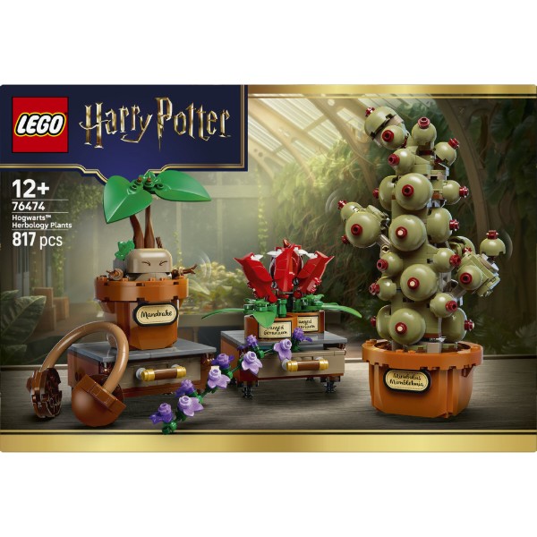 Фото - Конструктор LEGO  Harry Potter™ Рослини з курсу гербології в Гоґвортсі (76474)
