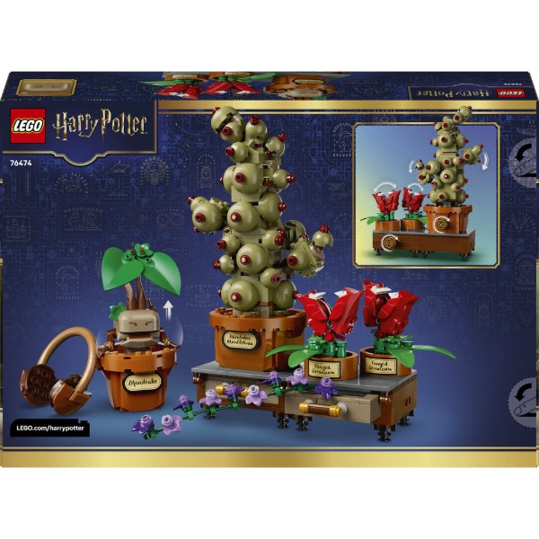 Фото - Конструктор LEGO  Harry Potter™ Рослини з курсу гербології в Гоґвортсі (76474)