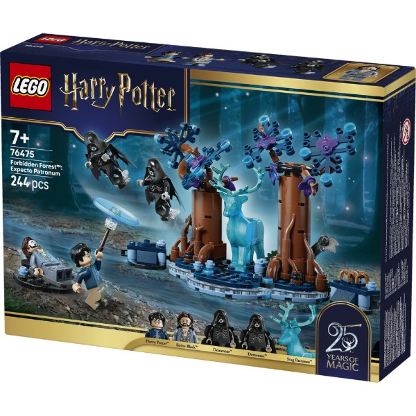 Фото - Конструктор LEGO  Harry Potter™ Заборонений ліс: Експекто патронум (76475)