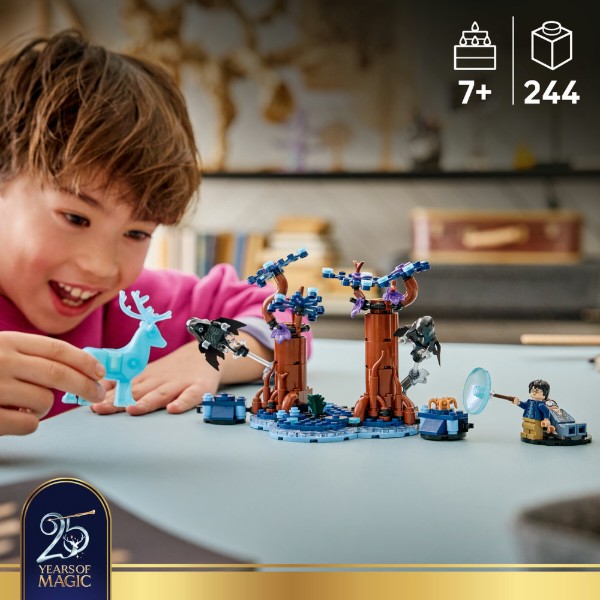 Фото - Конструктор LEGO  Harry Potter™ Заборонений ліс: Експекто патронум (76475)