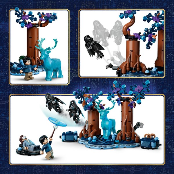 Фото - Конструктор LEGO  Harry Potter™ Заборонений ліс: Експекто патронум (76475)