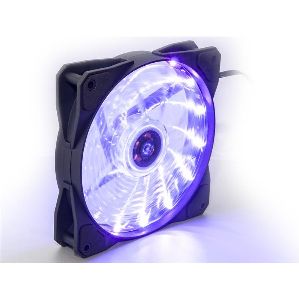 Фото - Корпусний вентилятор Frime Iris LED Fan 15LED Purple (FLF-HB120P15)