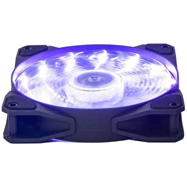 Фото - Корпусний вентилятор Frime Iris LED Fan 15LED Purple (FLF-HB120P15)