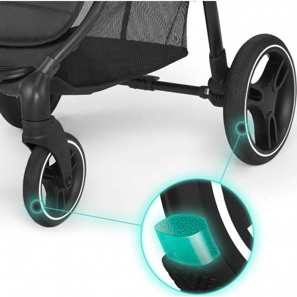 Фото - Коляска прогулянкова Kinderkraft Grande LX Gray (KKWGRANGRY00LX)