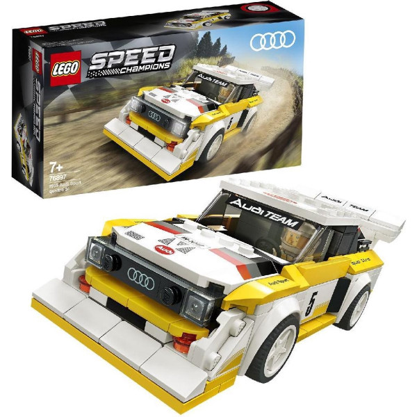 Фото - Конструктор LEGO Speed Champions 1985 Audi Sport quattro S1 (76897)