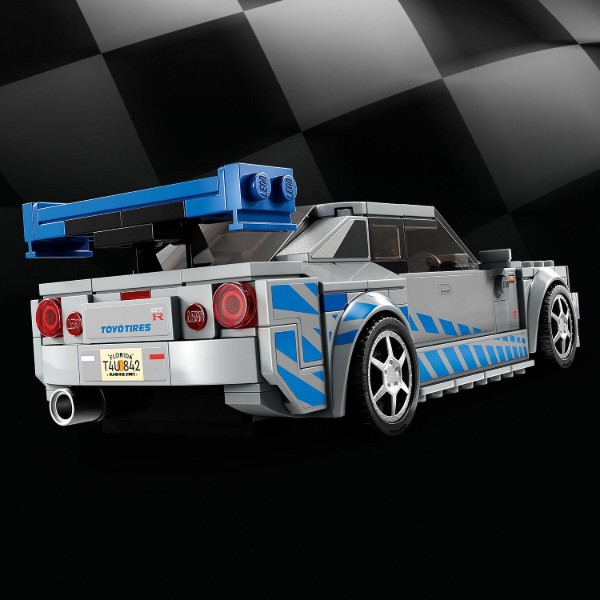 Фото - Конструктор LEGO Speed ​​Champions «Двойной форсаж» Nissan Skyline GT-R (R34) (76917)